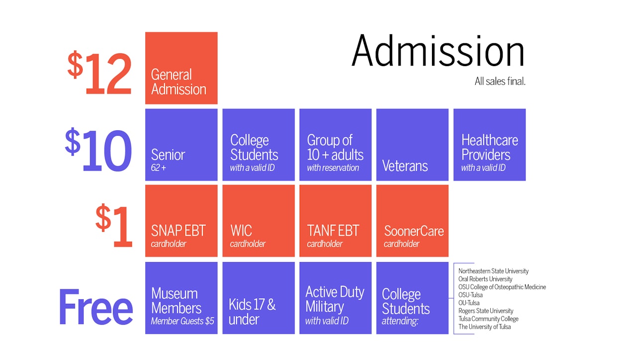Admissions info