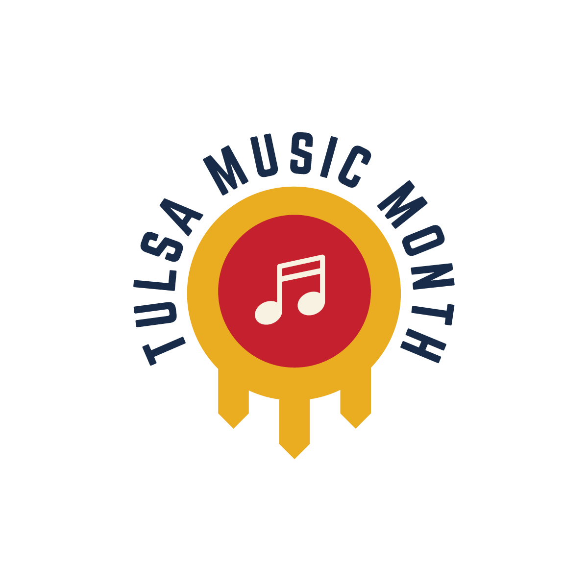 Tulsa Music Month Logo